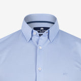 SLIM CAMISA U SVETLO PLAVOJ GEOMETRIJSKOJ MREŽI