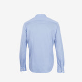 SLIM CAMISA U SVETLO PLAVOJ GEOMETRIJSKOJ MREŽI
