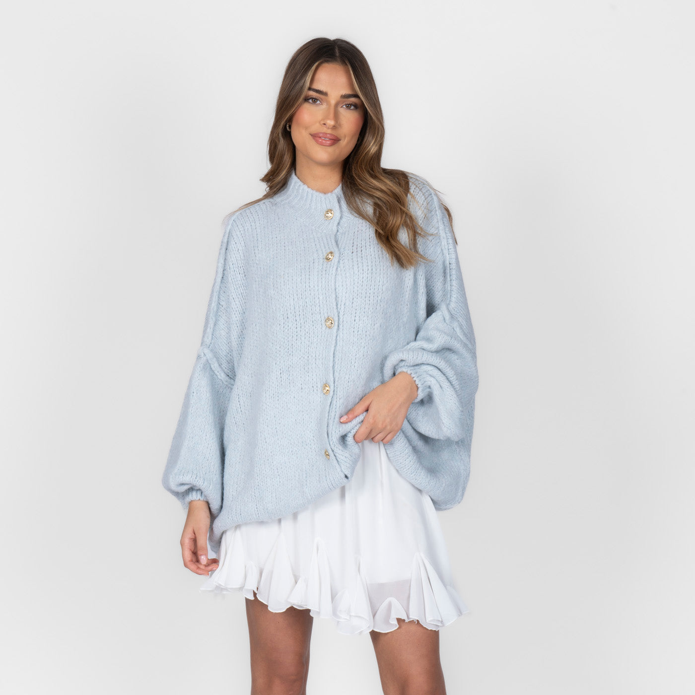 Elena | Oversized Knit Cardigan