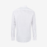 BELA SLIM KOŠULJA OD TWILL MATERIJALA