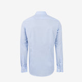 Klasična svetloplava slim fit poplin košulja