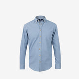 Svetloplava slim fit teksas košulja sa elastanom