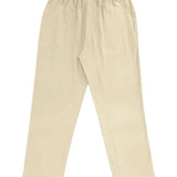 Mathis | Lagane lanene pantalone sa pojasom