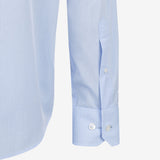 Klasična svetloplava slim fit poplin košulja
