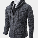 Jens | Fleece Zip-Up Cardigan