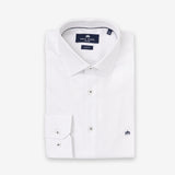 SLIM KOSULJA OD TWILL PAMUKA I LYOCELLA