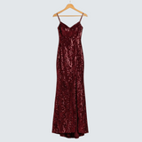 Marleni Halterneck Evening Dress™ | Elegantna večernja haljina