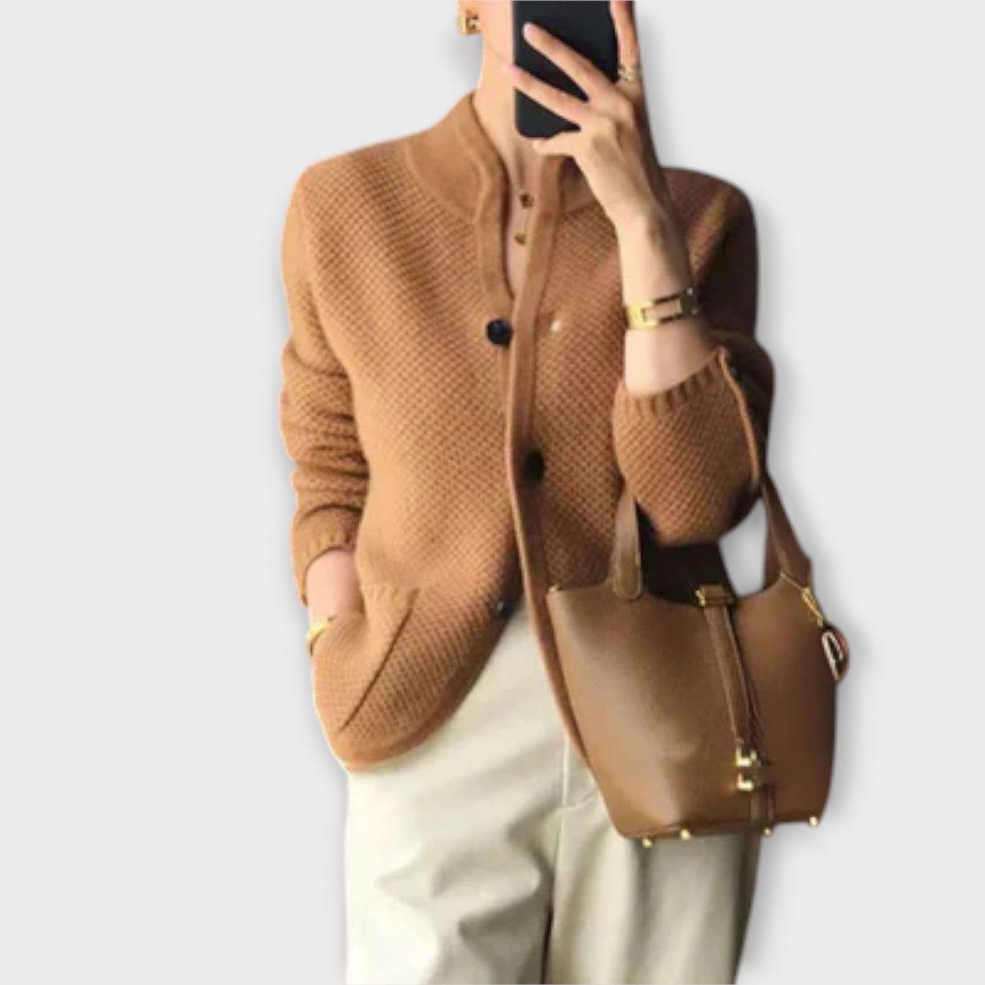 Ivana | Elegantan pleteni kardigan