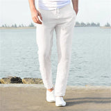 Liam | Muške lanene pantalone Lagane