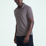 Muška polo majica od mrežaste tkanine slim fit kroja