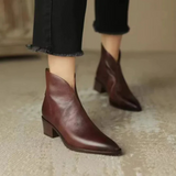 Jitka™ | Elegantne kožne cipele s niskim potpeticama