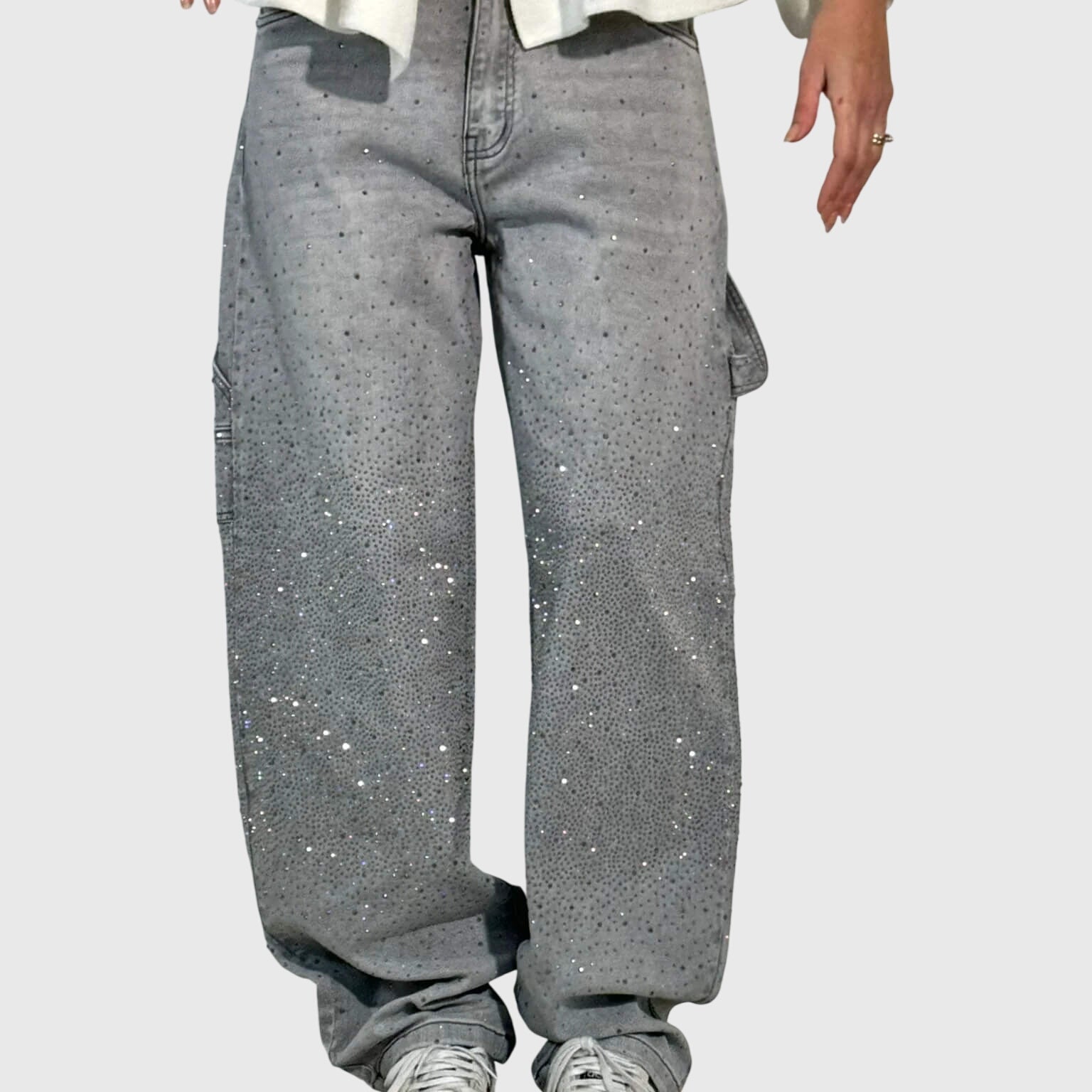 Stella™ | Pantalone ukrašene kristalima