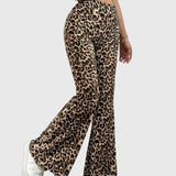 Bootcut™ | Pantalone sa leopard printom