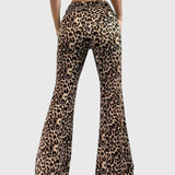 Bootcut™ | Pantalone sa leopard printom