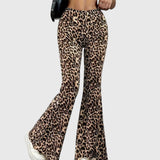 Bootcut™ | Pantalone sa leopard printom