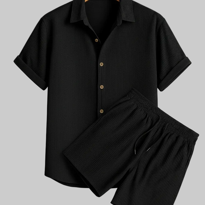 Noir™ Letnji Set - Lan i Pamuk Dva Deo