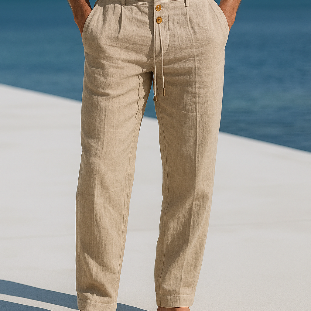 Matteo | Letnje lanene pantalone