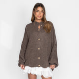 Elena | Oversized Knit Cardigan