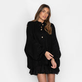Elena | Oversized Knit Cardigan