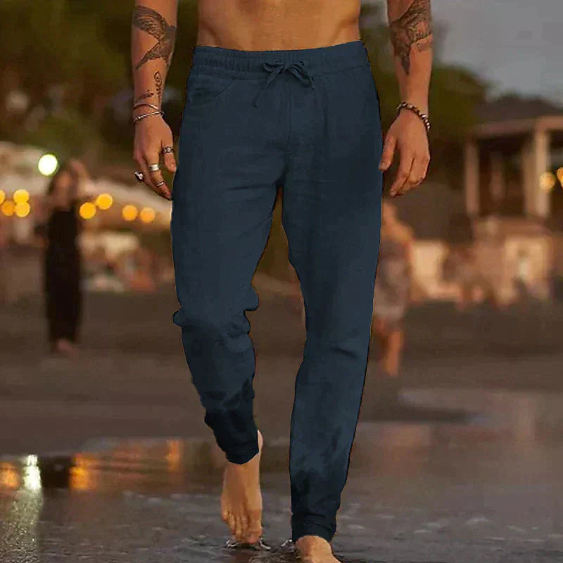 Jannik | Lanene pantalone