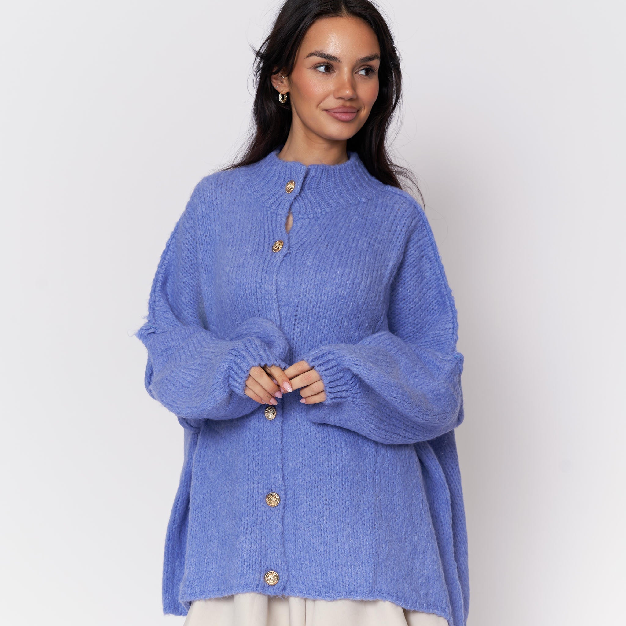 Elena | Oversized Knit Cardigan