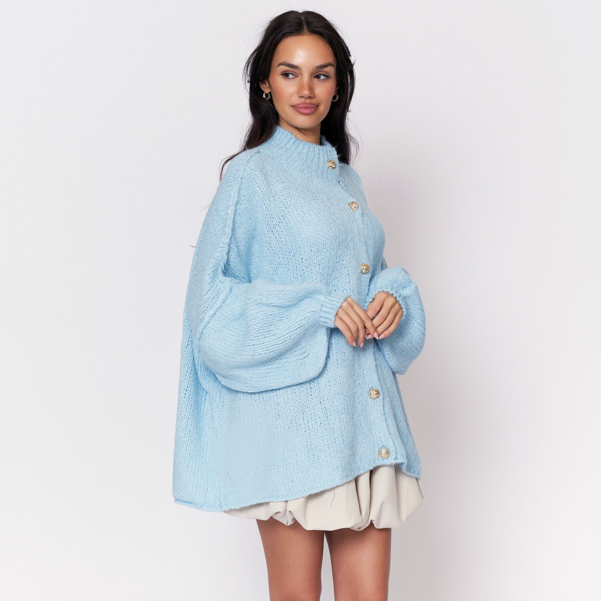 Elena | Oversized Knit Cardigan