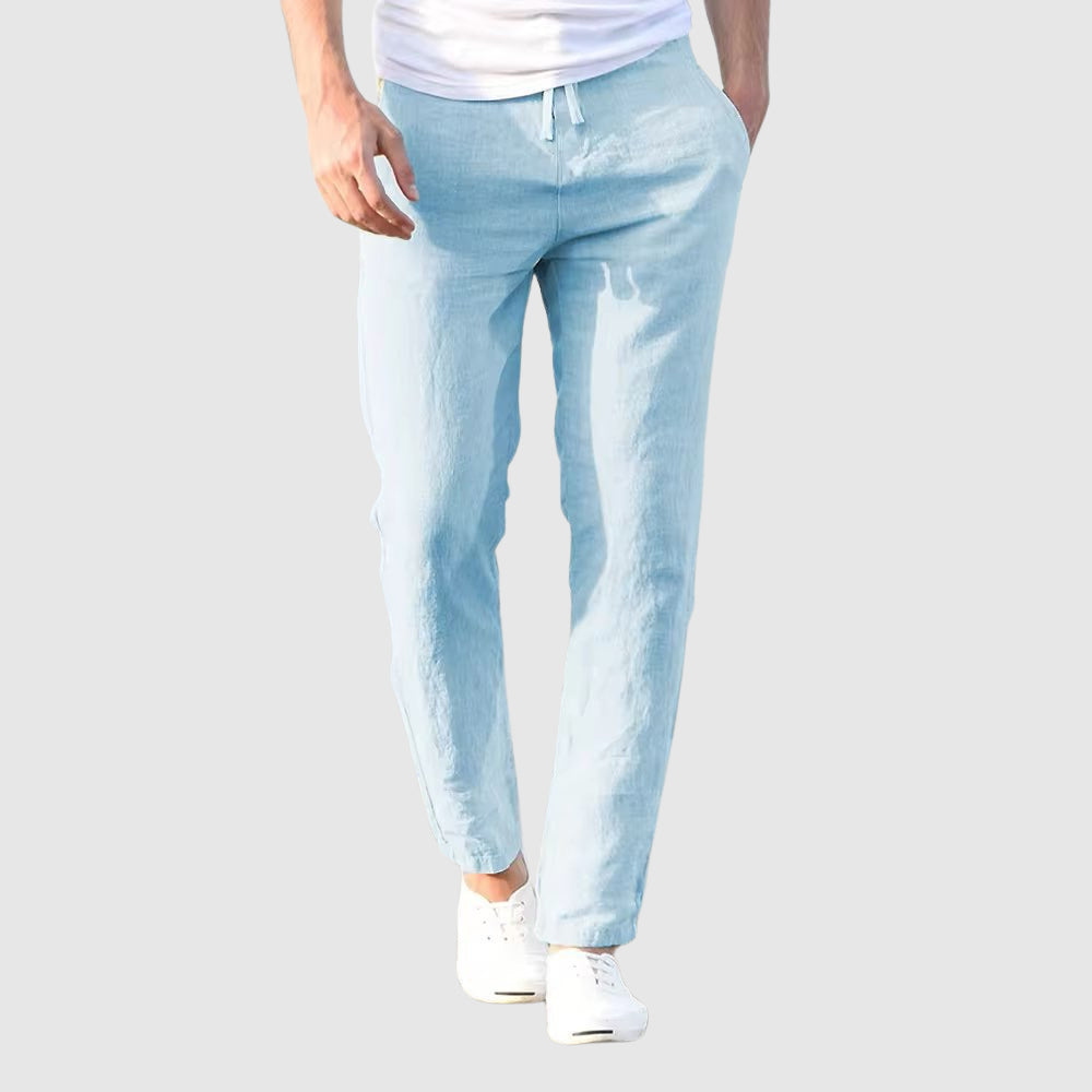 Beniamino | Lagane lanene pantalone