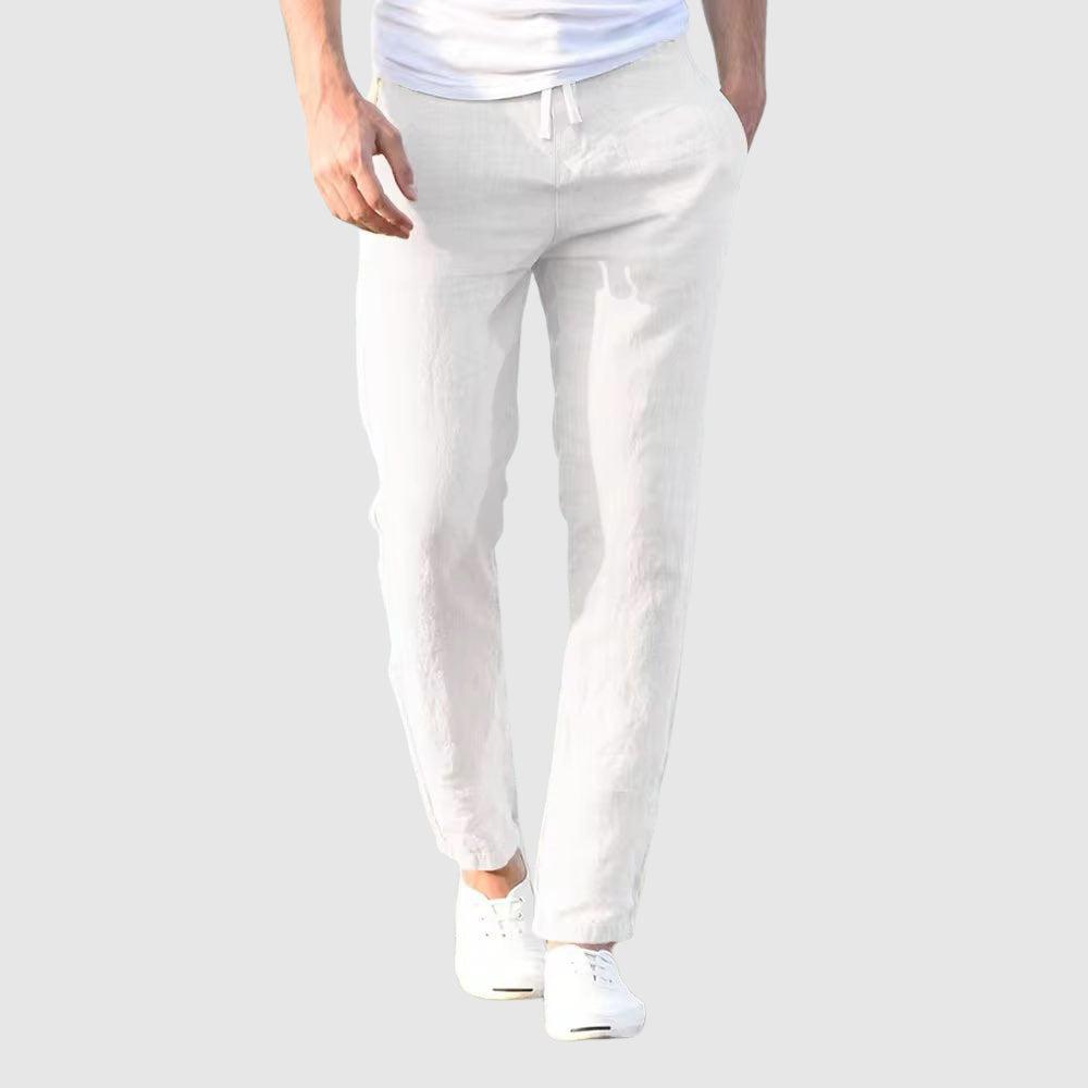 Beniamino | Lagane lanene pantalone