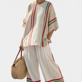 Truvane | Udobna boho bluza i široke pantalone