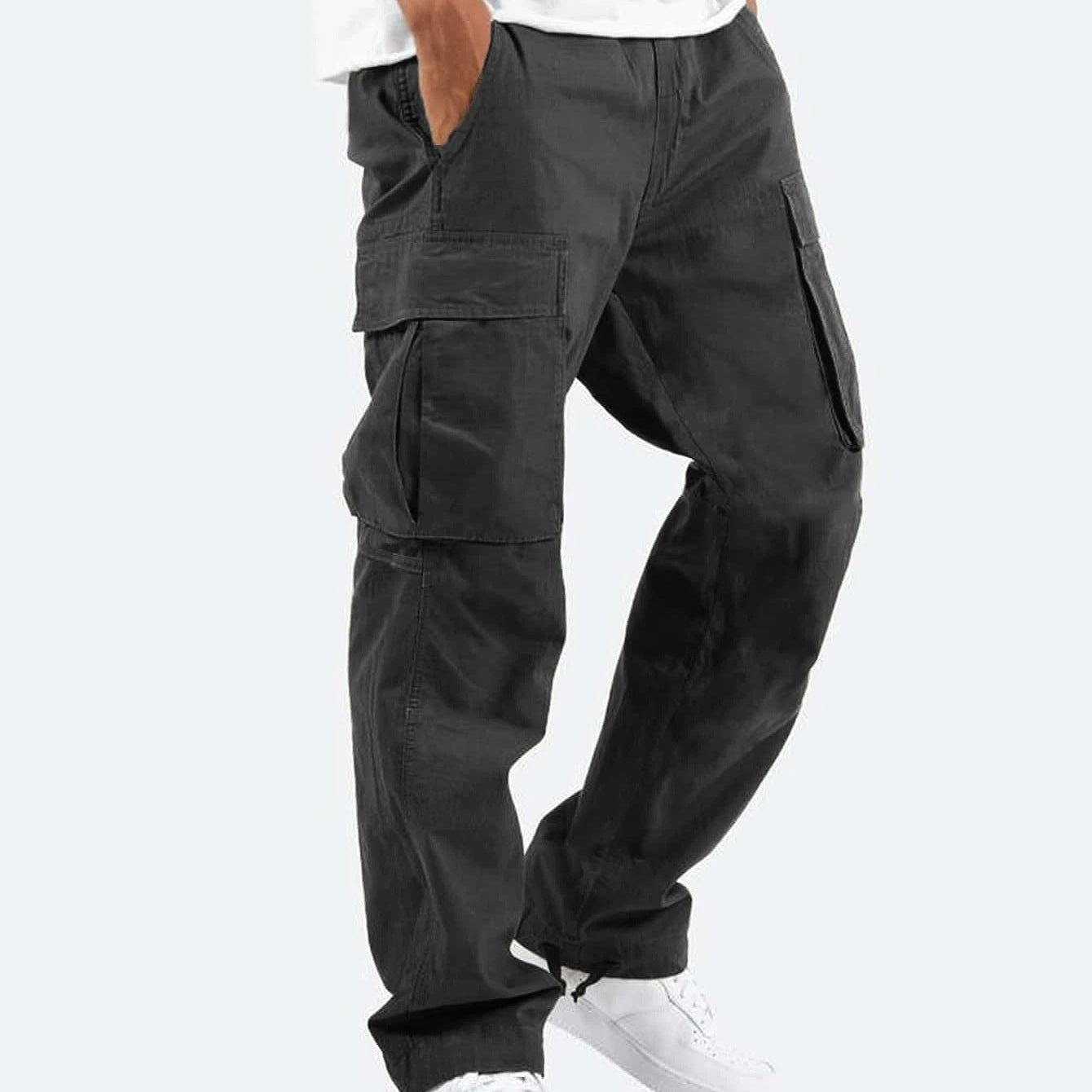 Pikk | Muške Elastične Cargo Pantalone