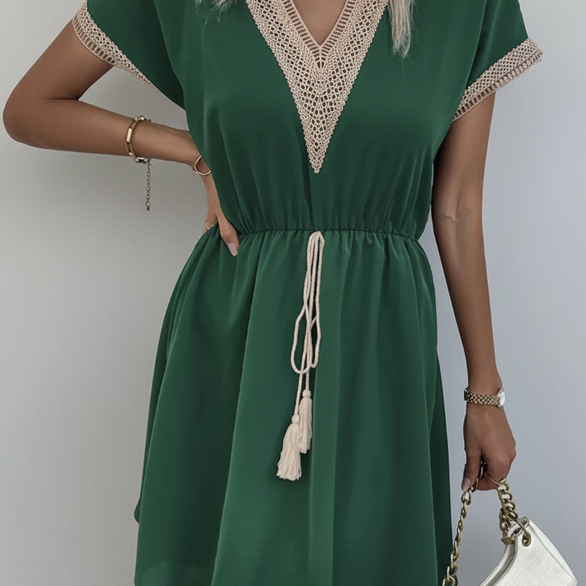 Sabrina - Elegantna Boho Haljina za Svaku Priliku