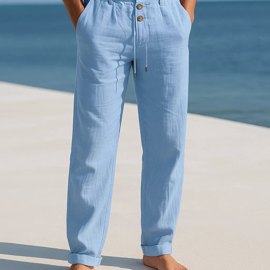 Dan | Lagane lanene pantalone