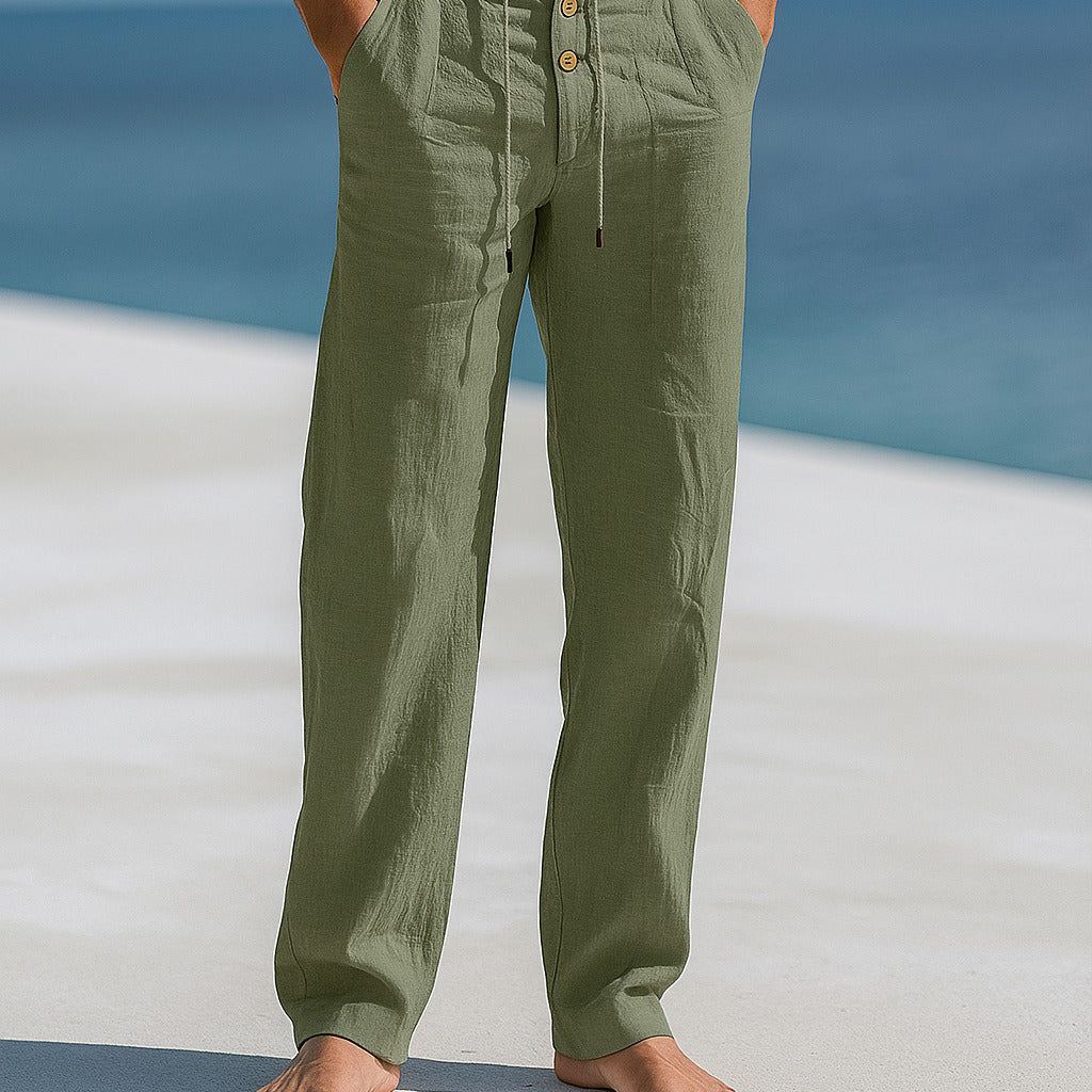Matteo | Letnje lanene pantalone