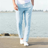 Liam | Muške lanene pantalone Lagane