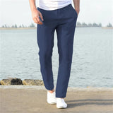 Liam | Muške lanene pantalone Lagane