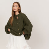 Elena | Oversized Knit Cardigan