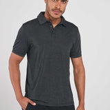 Muška polo majica od mrežaste tkanine slim fit kroja
