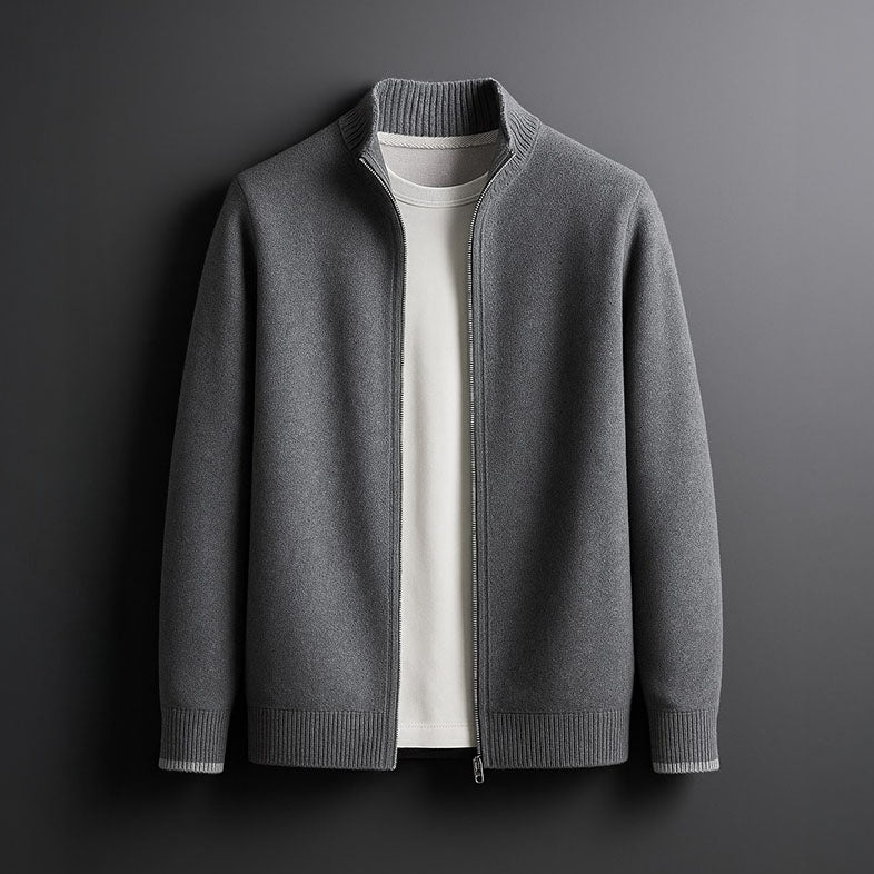 Hrafn | Men's Zip-Up Pullover